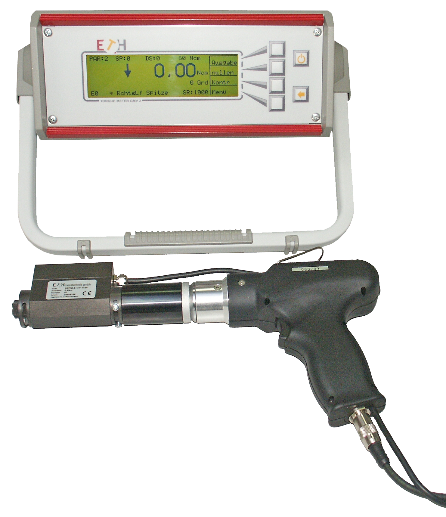 Überprüfung Gewindespindel