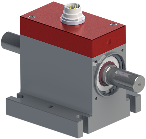 Torque transducer with mounting base