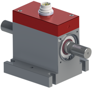 Torque transducer with mounting base
